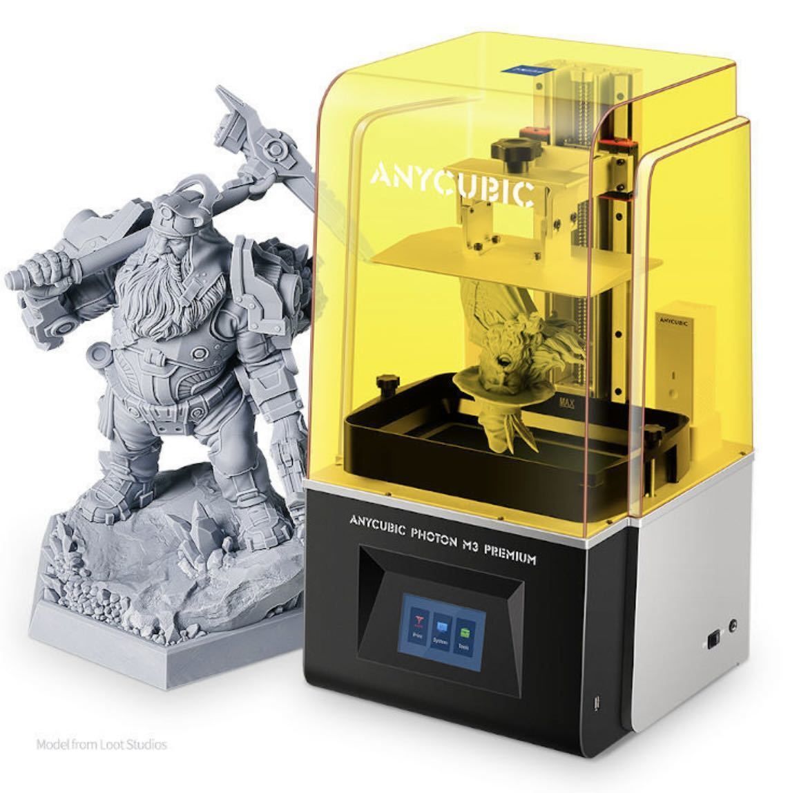 未使用品】ANYCUBIC Photon Mono 4k しょうが 3Dプリンター
