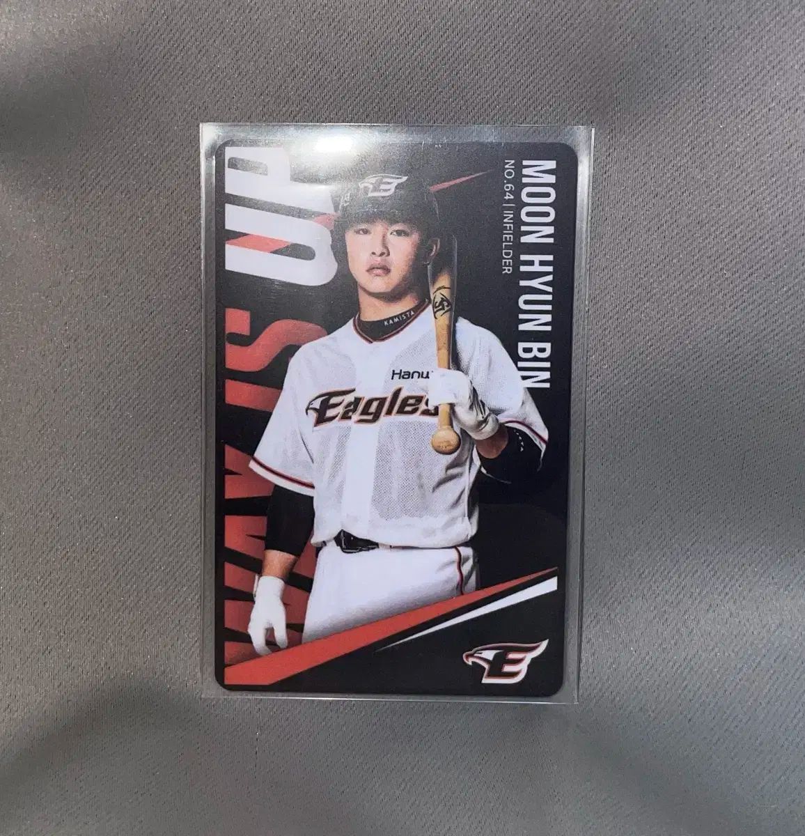 ヴァンゆん ゆん 直筆サイン入りボール Hanwhae Eagles(ハンファ・イーグルス) 文 棟柱（ムン・ドンジュ