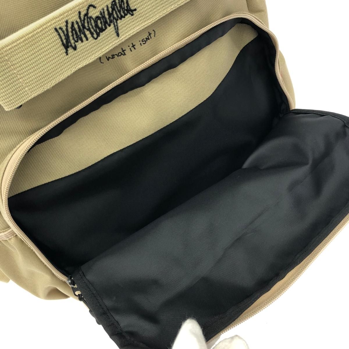 良好 MARK GONZALES マークゴンザレス リュック ベージュ ナイロン 