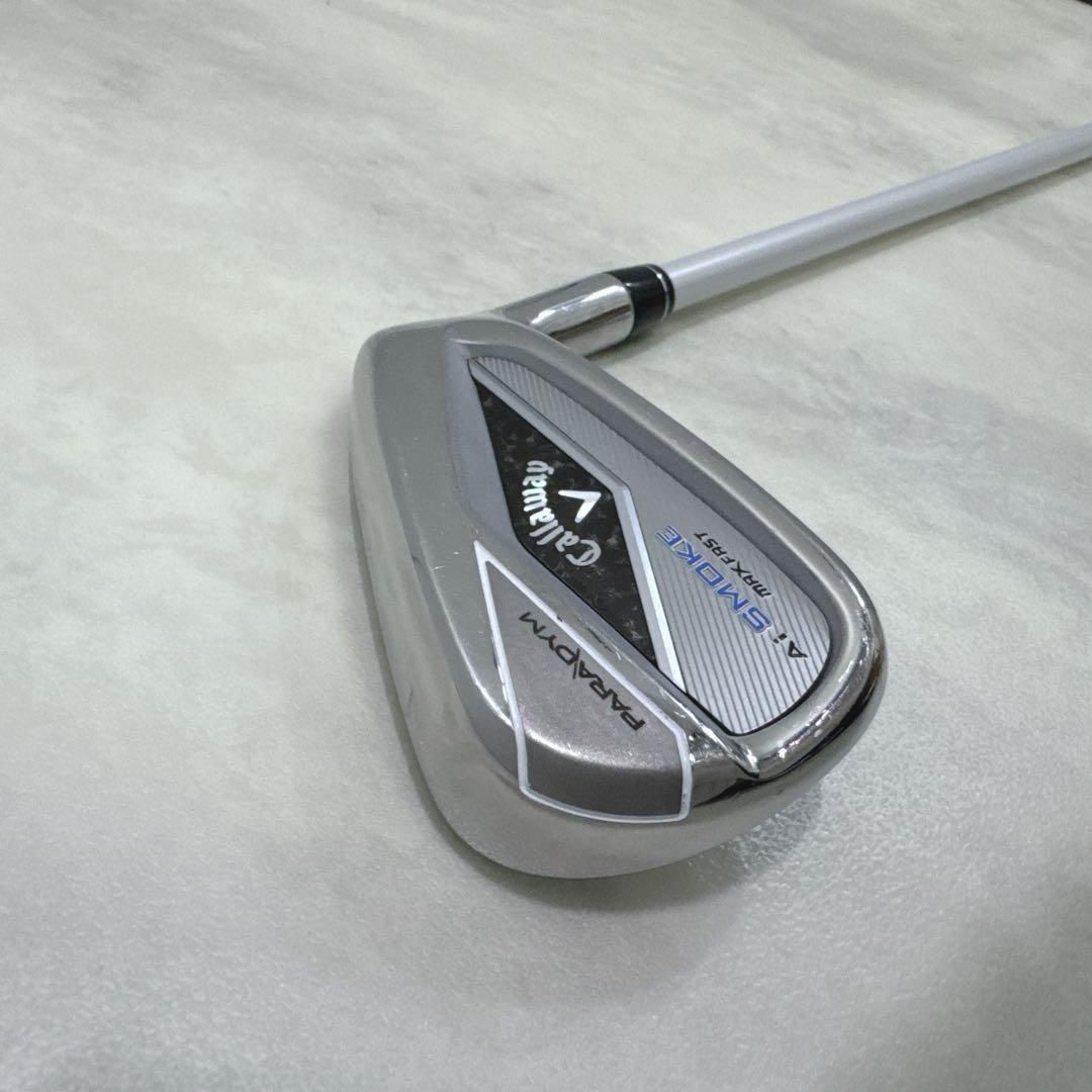 美品キャロウェイ Aiスモーク MAXFAST レディース 7番単品アイアンL 良品 2024年モデル キャロウェイ Aiスモーク MAXFAST レディース 7番