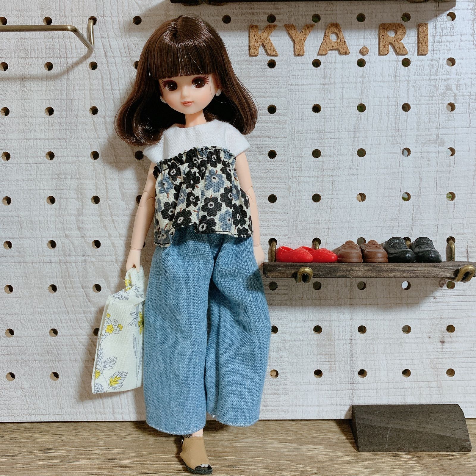 22cmドール・リカちゃん　♡ハンドメイド服♡　専用ページ 22cmドール・リカちゃん ♡ハンドメイド服♡ No,139 - メルカリ