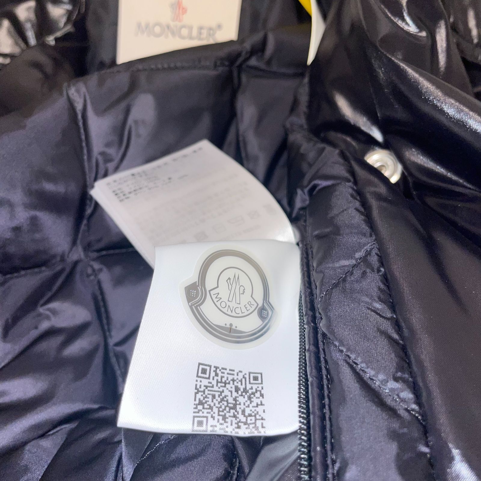 未使用 MONCLER モンクレール レザージャケット 藤原ヒロシ