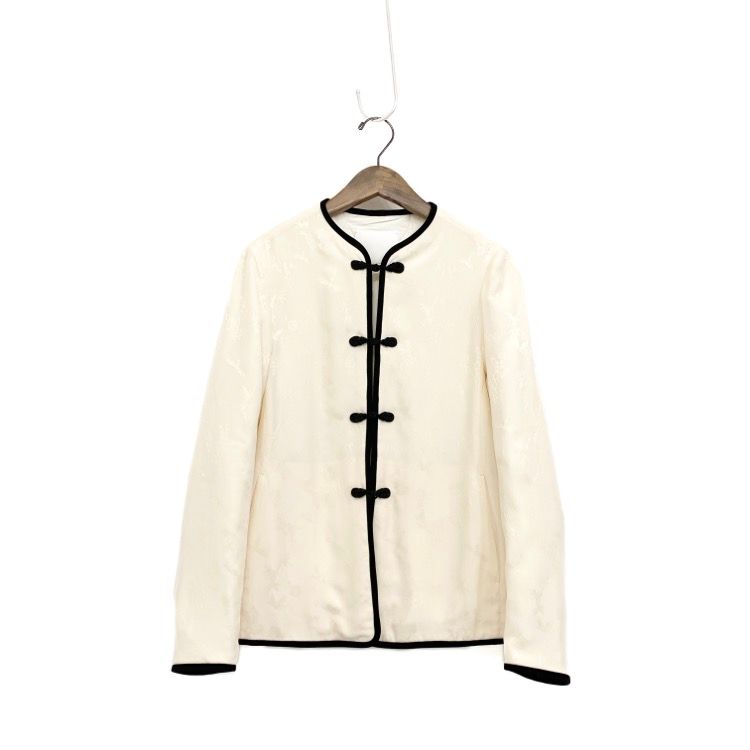 Mamekurogouchi 鶴カーディガン Mishima Karatsu