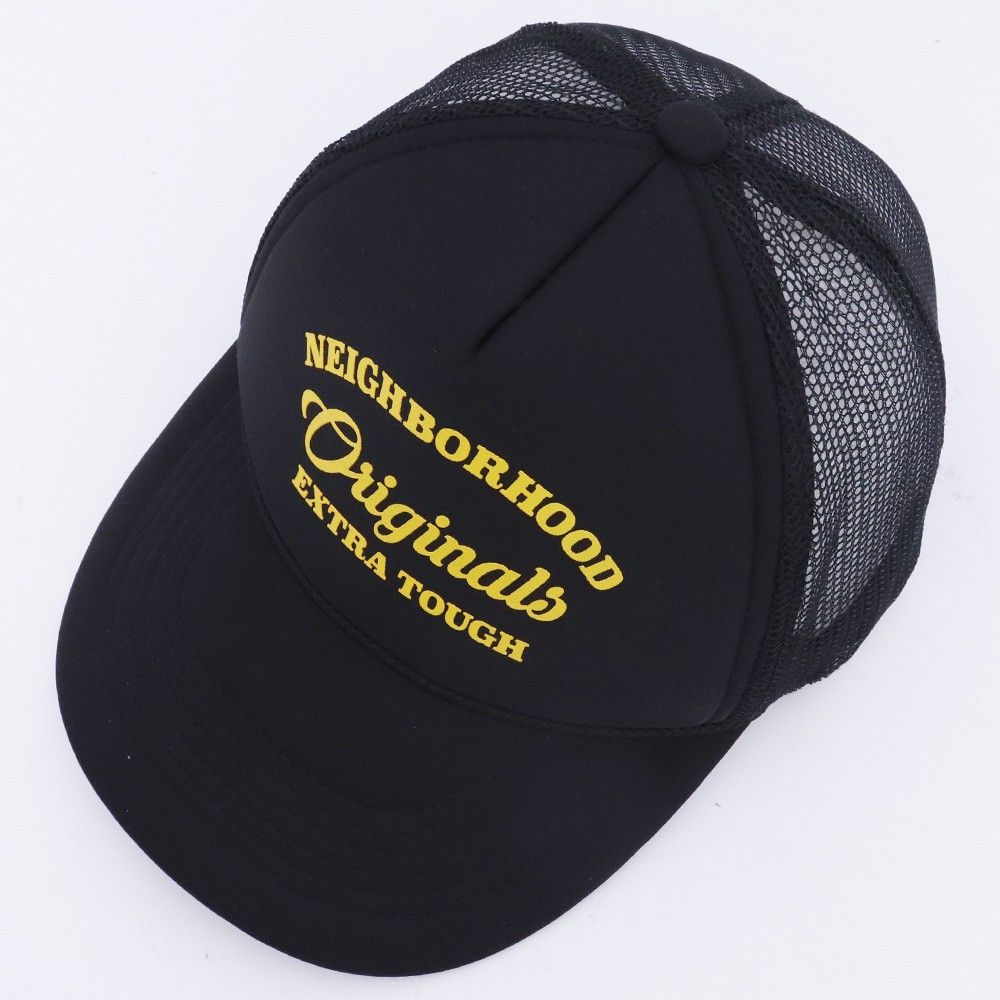 NEIGHBORHOOD メッシュキャップ ブラック 221QTNH-HT01S - メルカリ