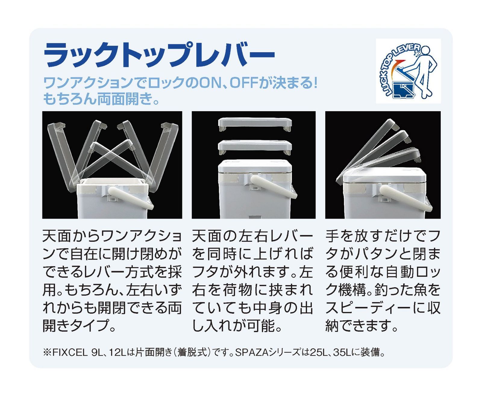 数量限定】フィクセル 釣り用 ベイシス クーラーボックス (9~30リットル) シマノ(SHIMANO) 90UF-009N/