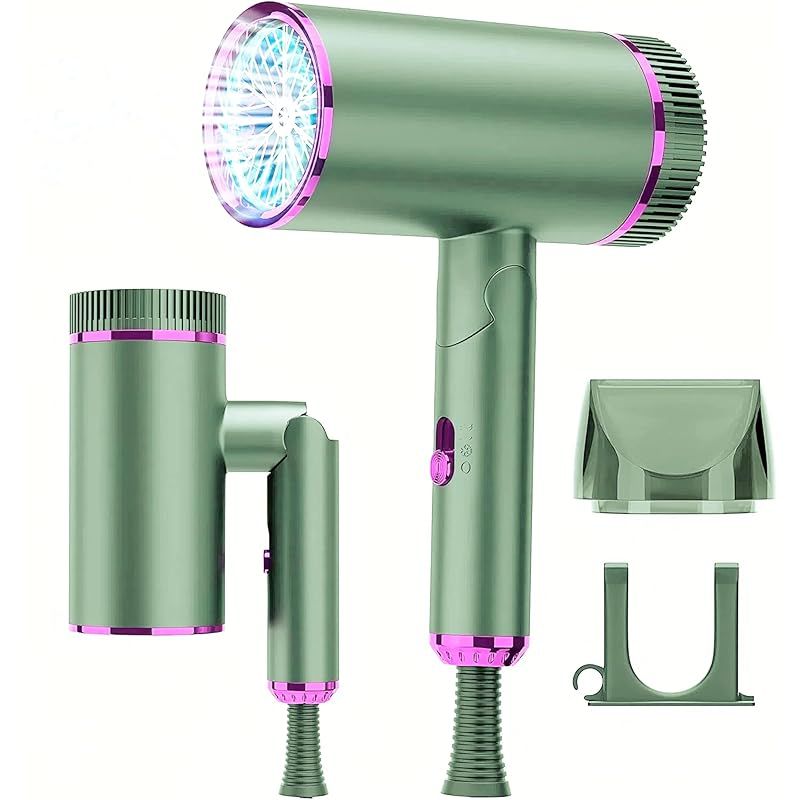 ドライヤー 速乾 大風量 1800W 3段階調整可能 温冷風切替 57℃恒温 過熱防止機能 折り畳み式 持ち運び便利 静音 マイナスイオン PSE認証済み 1分速乾 家電 ドライヤー ヘアドライヤー 速乾 高級 3段階調節可能 自動
