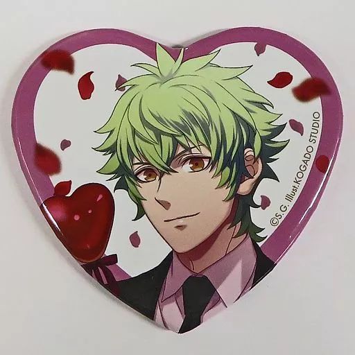 日向大和　LOVE AFFAIR　缶バッジ 中古】バッジ・ピンズ 日向大和 「うたの☆プリンスさまっ♪ HE