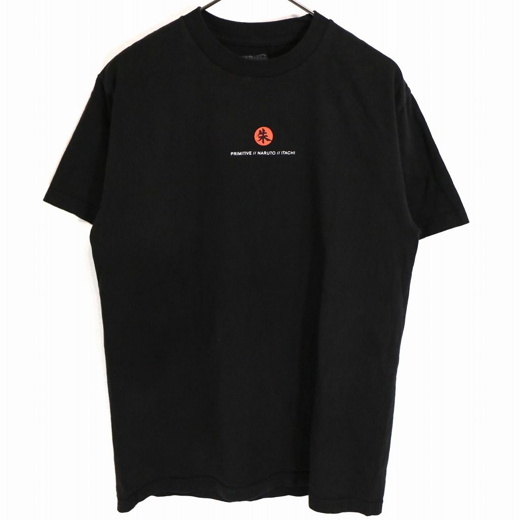 NARUTO 疾風伝 うちはイタチ Tシャツ 未着用 黒 サイズM 長袖 NARUTO ナルト 半袖Tシャツ キャラクター アニメ うちはイタチ
