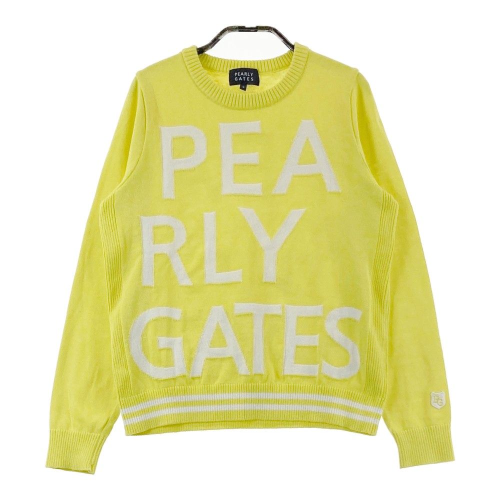 PEARLY GATES - 新品 パーリーゲイツ PEARY GATES ニコちゃん ワンピース 黄色 パーリーゲーツ 黄色ワンピース ゴルフ PEARLY GATES（サイズ：5