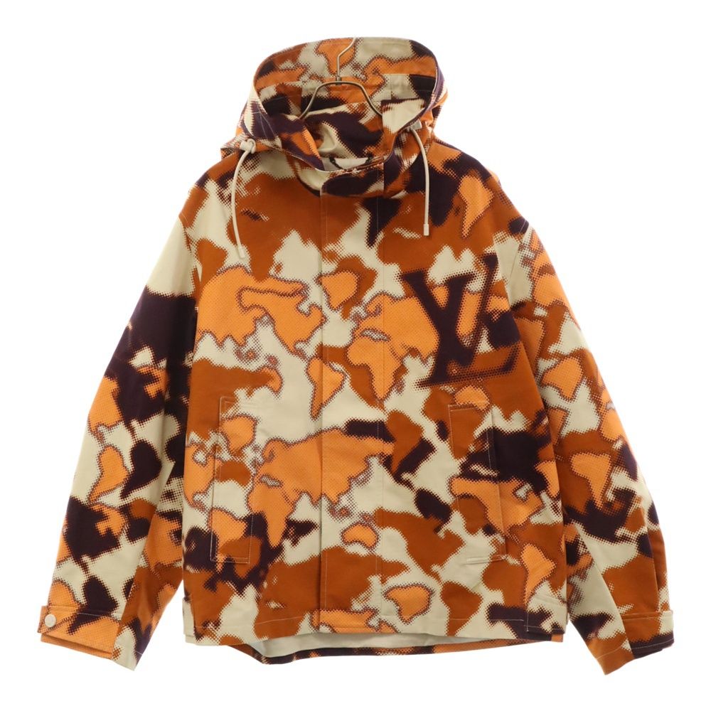 Louis Vuitton 迷彩柄 マウンテンパーカー LOUIS VUITTON (ルイヴィトン) 24SS 迷彩柄マウンテンパーカー