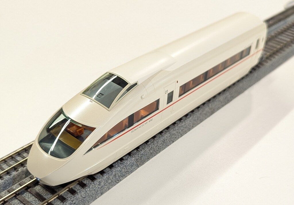 鉄道模型 HOゲージ 1/80 小田急ロマンスカー50000形VSE基本セット 5両 HO-
