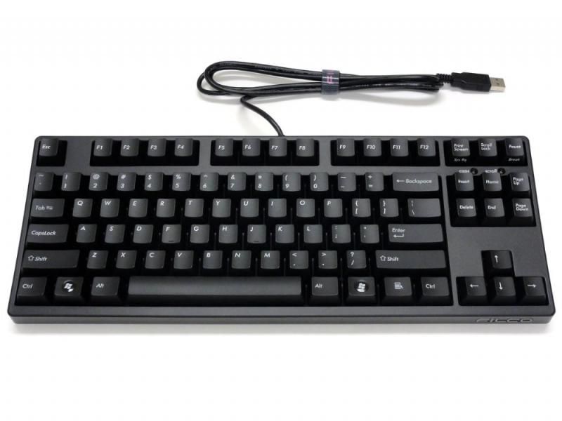 FILCO Majestouch2 87赤軸 USアスキー配列87キー USB-amp-PS2両対応 Nキーロールオーバー対応 独CherryMX赤軸スイッチ メカニカルキーボード ブラック FKBN