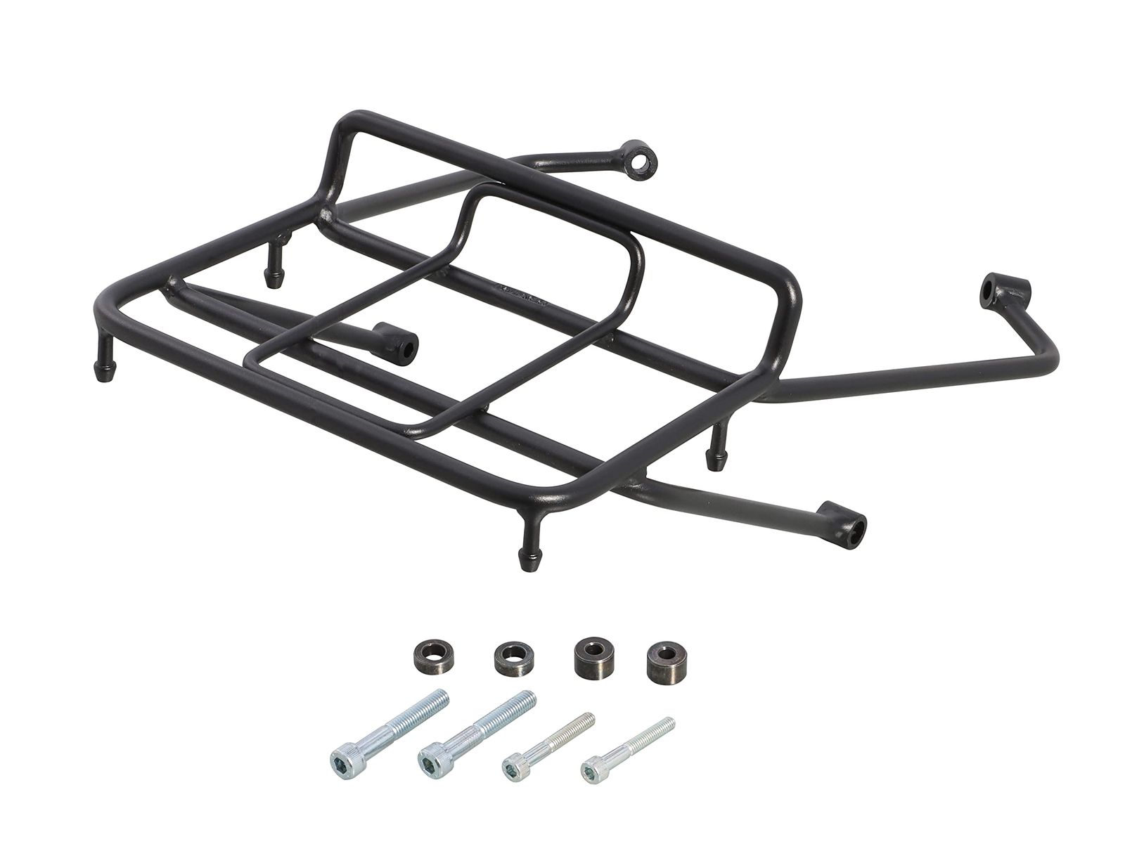 キタコ KITACO フロントキャリア K-TOUR ブラック モンキー125 JB02|JB03|JB05 スチール製ブラック塗装仕上げ 80-539-13004