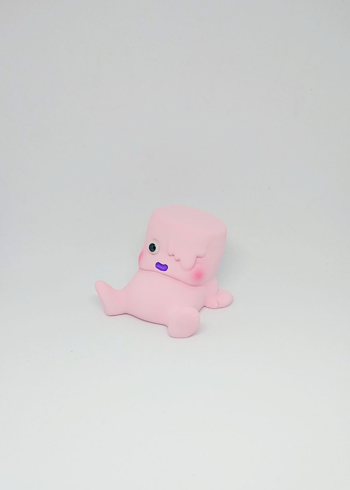 2体セット】💟ピンク💟 リビングデッド・マシュマロソフビフィギュア