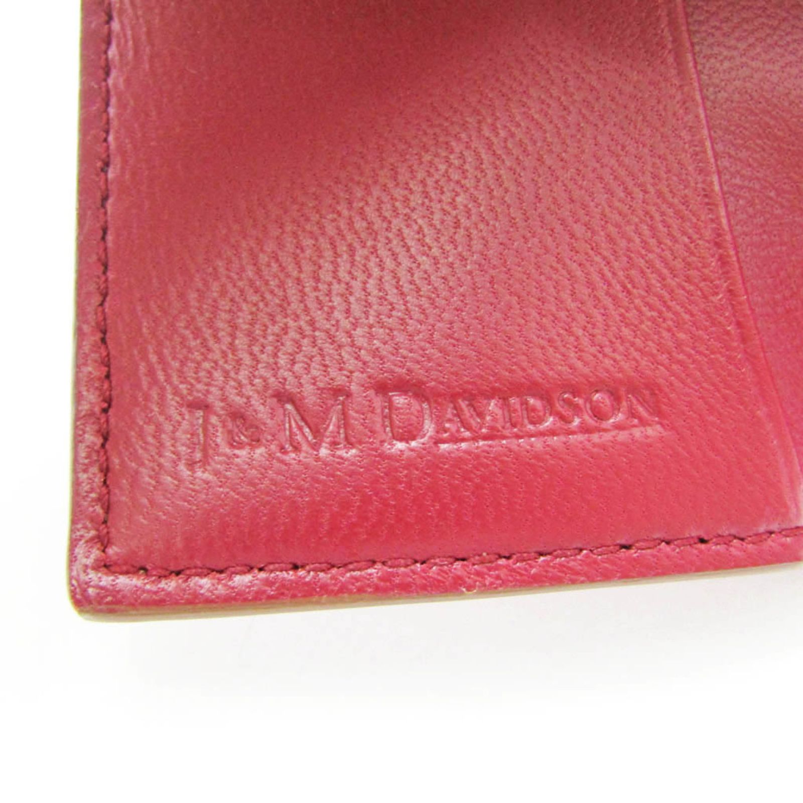 ジェイアンドエムデヴィッドソン(J&M Davidson) FOLDING WALLET 10232N レディース レザー 財布（三つ折り） ブラウン,キャメル