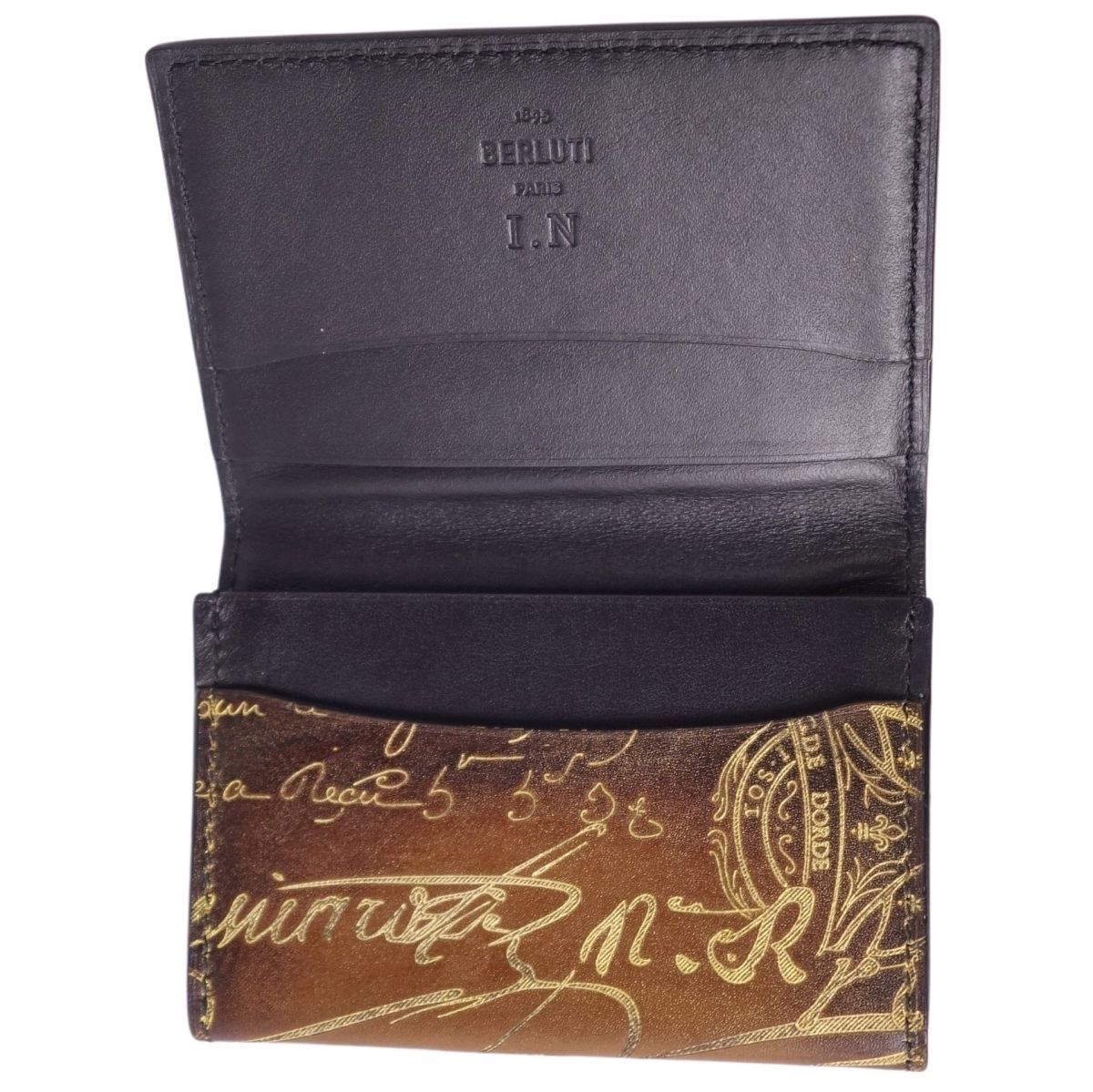 完全未使用 ベルルッティ ゴールデンパティーヌ 名刺入れ BERLUTI - 完全未使用 ベルルッティ ゴールデンパティーヌ 名刺入れの
