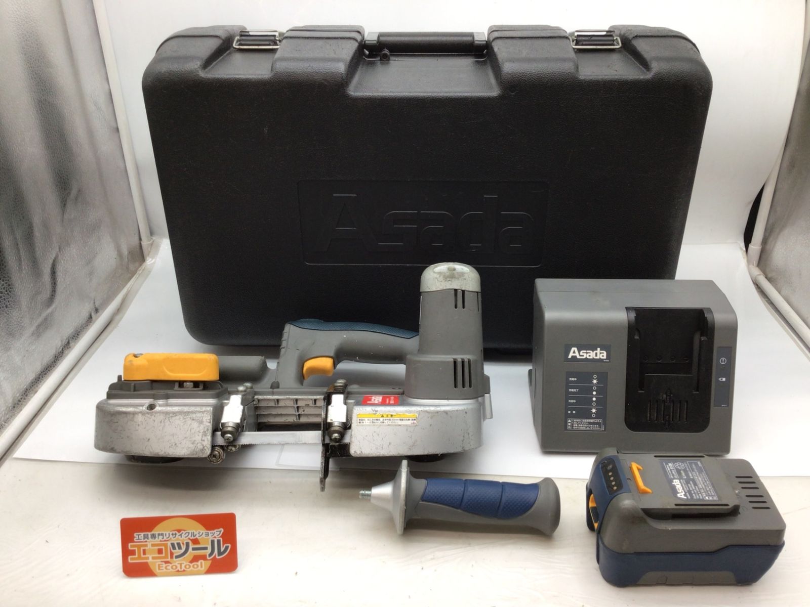 品 Asada アサダ 18V充電式バンドソー H60Eco ITSYUSMUV40W エコツール知立店 M02