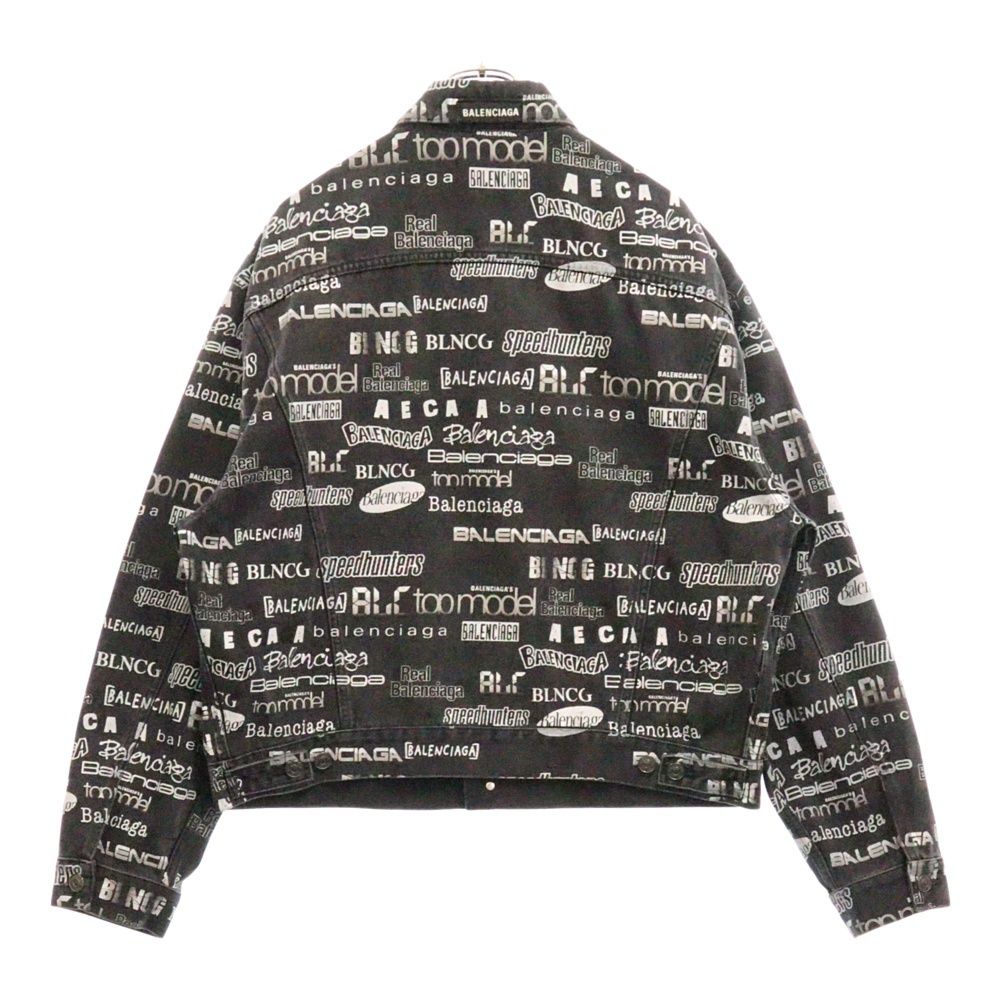 BALENCIAGA (バレンシアガ) 20AW Logo Print Denim Jacket ロゴ