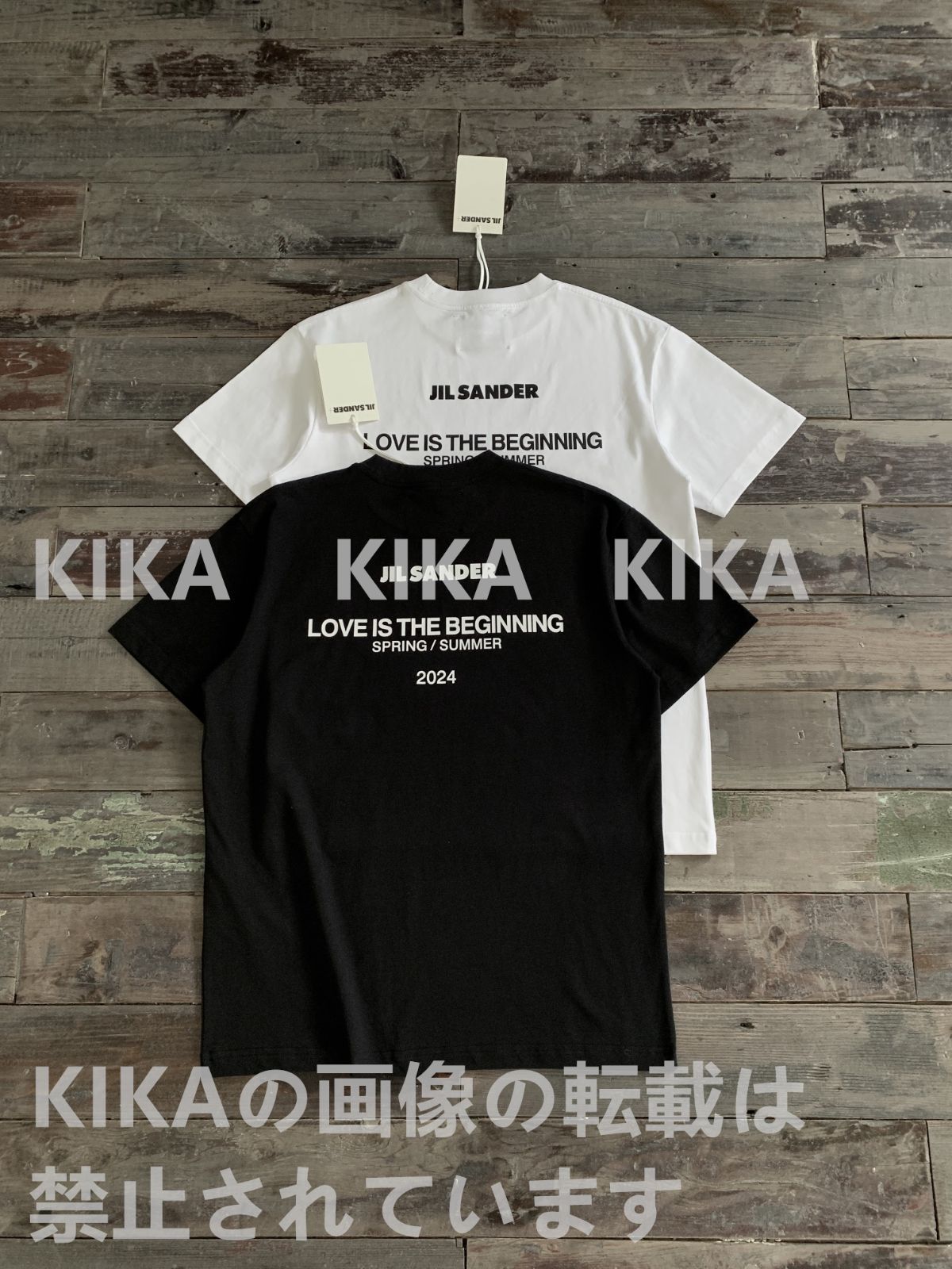 新品、 ジルサンダー JIL SANDER  上着   半袖 パーカー Tシャツ 男女兼用