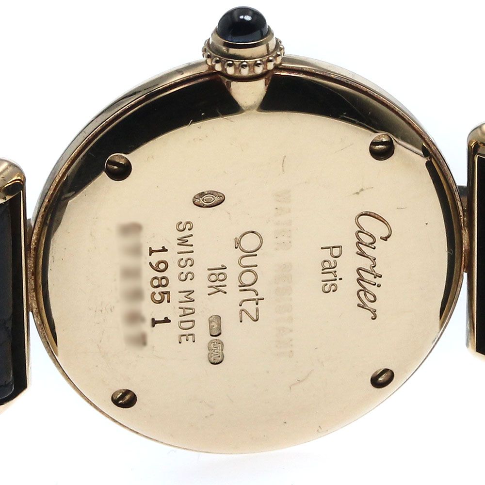 カルティエ CARTIER W1506156 マストコリゼSM K18YG クォーツ