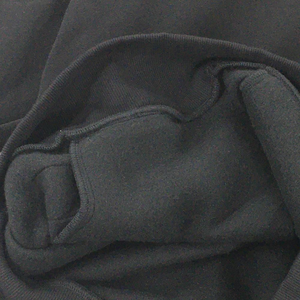 未使用品】ノーコーヒー×クラブハウス パーカー 黒×白 NO GOLF 裏起毛