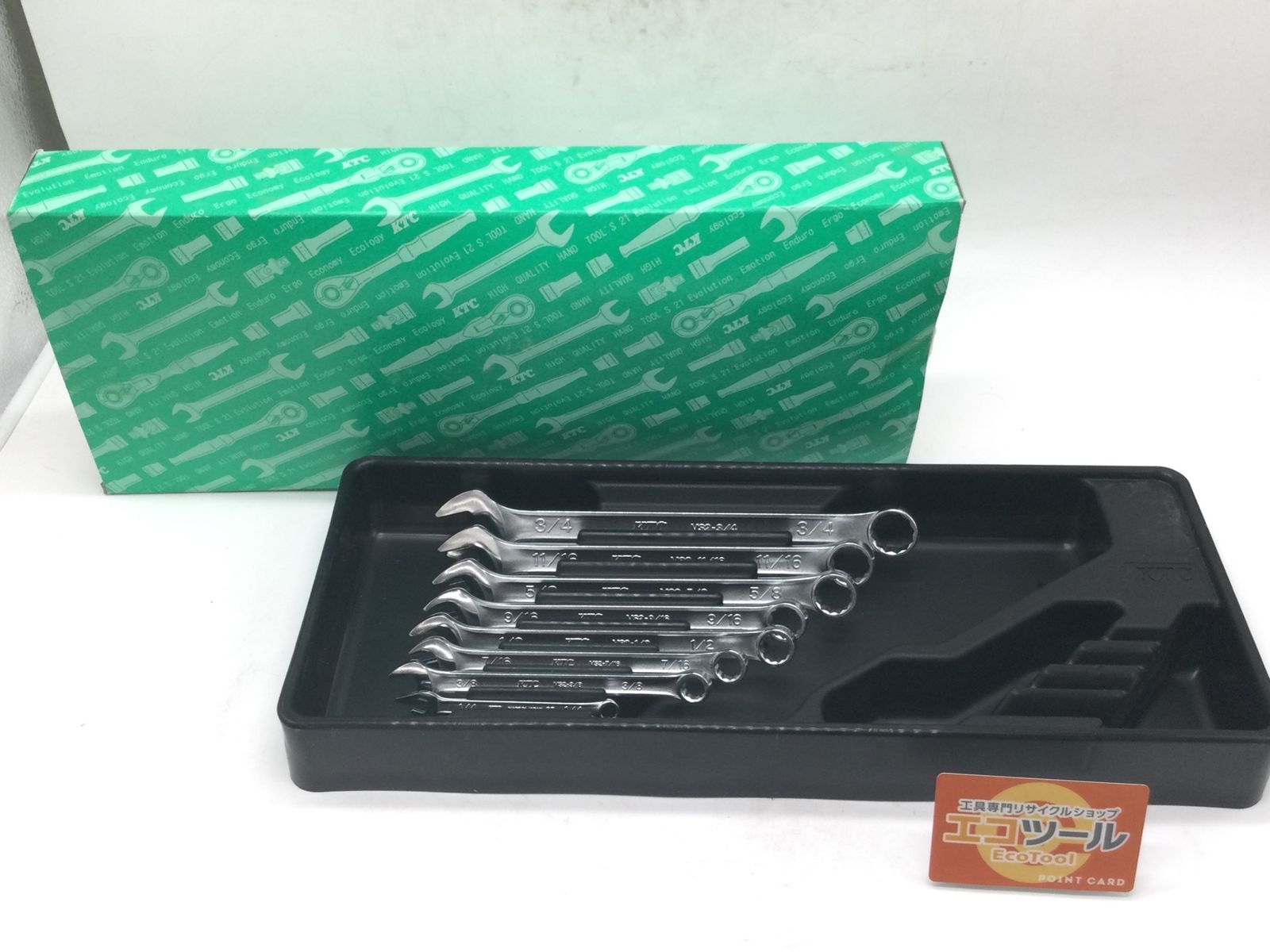品 KTC|ケーティーシー コンビネーションレンチ TMS208B 8本セット ITZ8XY4ZO5D4 エコツール豊田インター店 M02