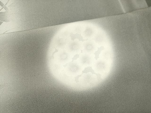 平和屋着物○訪問着 葡萄蔦の葉シルエット 暈し染め 金彩 正絹 逸品