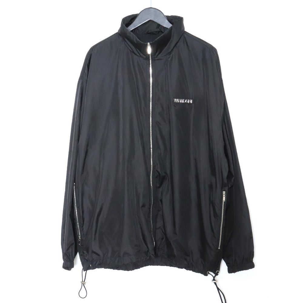 we11done ウェルダン 22SS WIND BREAKER JACKET ウィンドブレーカー ブルゾン ブラック WD-JP2-20-901-U-BK