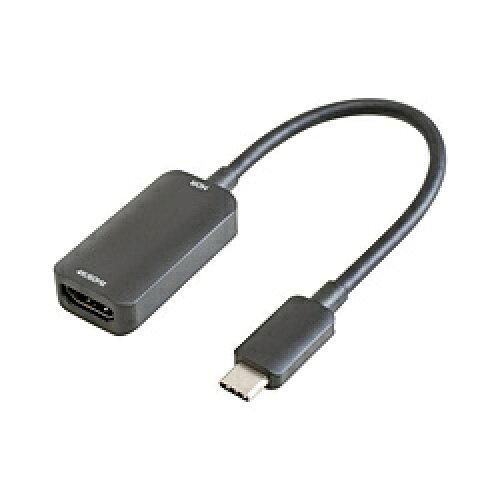 【新品・2営業日で発送】GOPPA GP-CHD460H／B TypeC→HDMI 0.2M アダプタ(GP-CHD460H／B)