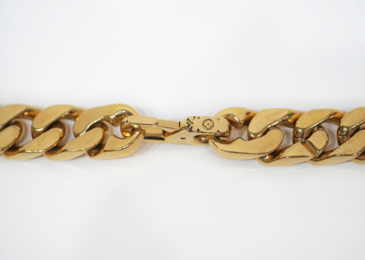 ルイ ヴィトン コリエ チェーンリンクス パッチーズミニ ネックレス