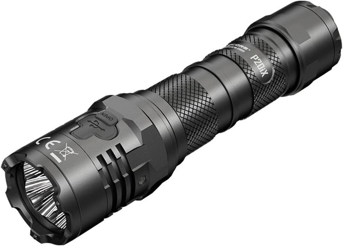 Nitecore P20iX タクティカルフラッシュライト最大4000ルーメン 高出力モデル USB-C充電式 バッテリー付属