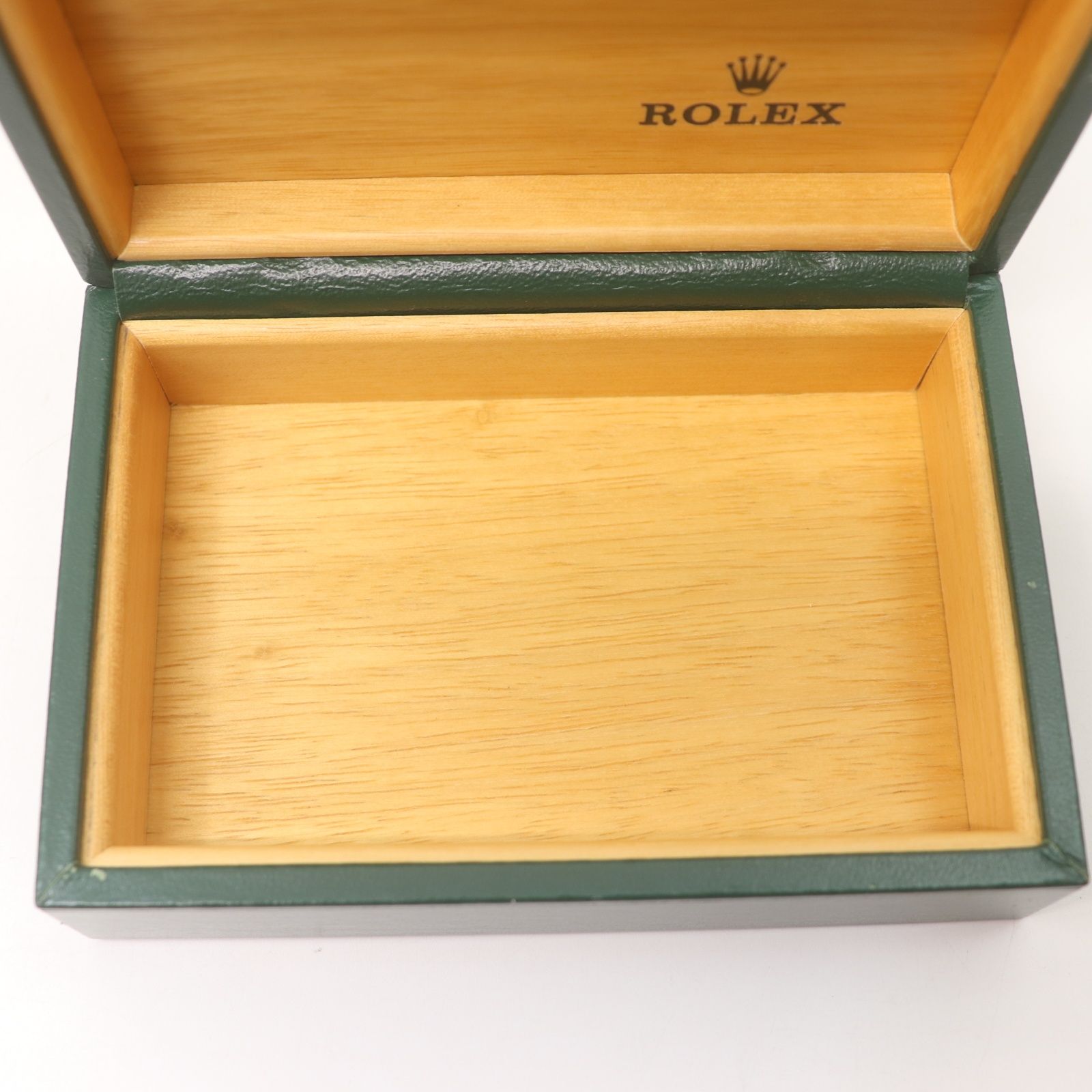 rolex ロレックス 空箱　コマ　グリーン　ボックス　箱　box ROLEX ロレックス 新型 箱 保存箱 空箱 外箱 内箱 グリーン