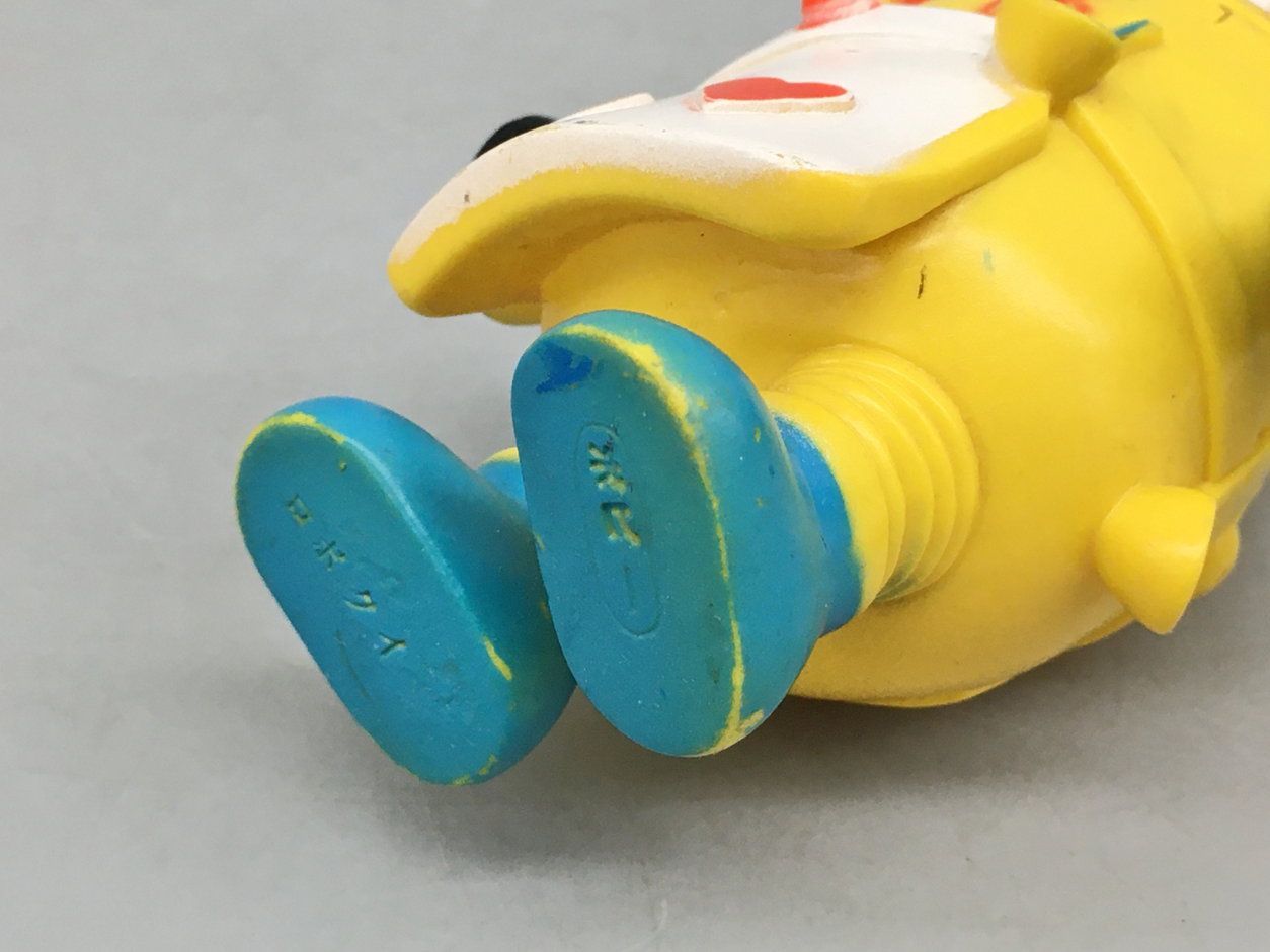 当時物 ・ポピー＊がんばれロボコン ・ロボクイ＊ソフビ身長約11cm