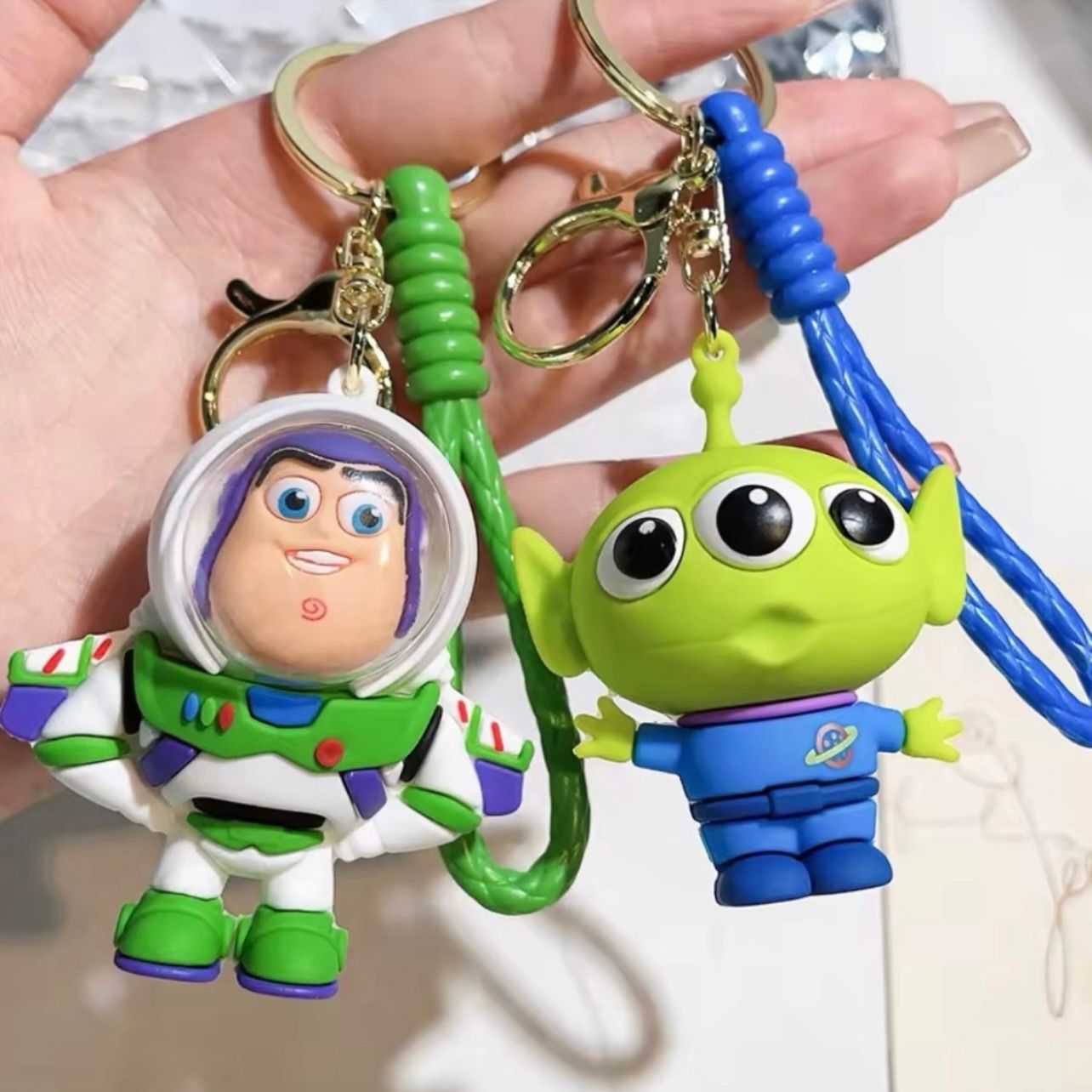 トイ・ストーリー キーホルダー ミニフィギュア ① 2個セット】Disney ディズニー トイストーリーシリーズ キャラクター