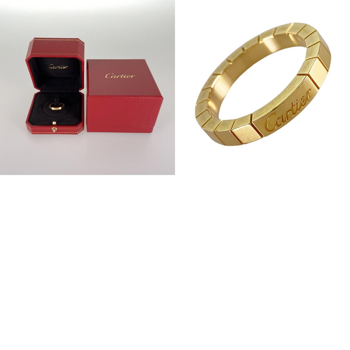 カルティエ Cartier ラニエール K18YG 11号(51) リング sss【中古 