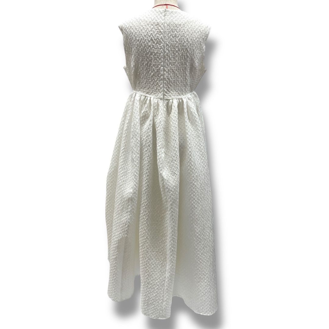 BLUELEA ブルレア Jacquard long dress ジャガードロングドレス 
