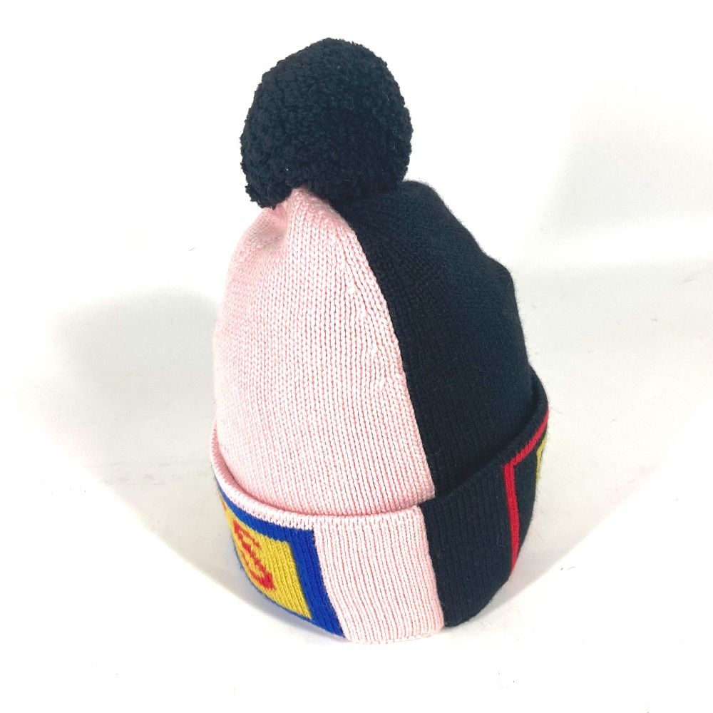 FENDI フェンディ ニット帽 ロゴ FXQ056 ウール - メルカリ