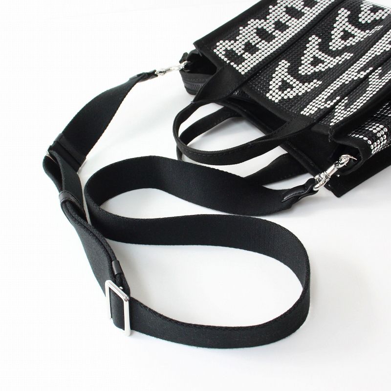 マークジェイコブス MARC JACOBS 美品 モノグラム スタッズ トート
