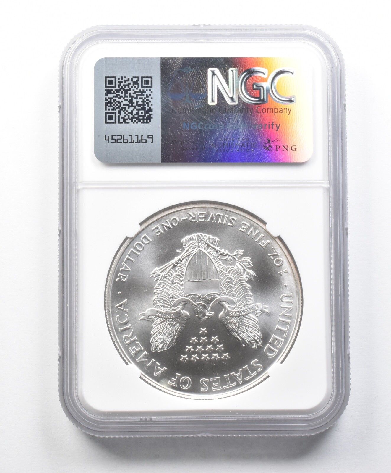 2000年アメリカンシルバーイーグルミレニアムセットNGC