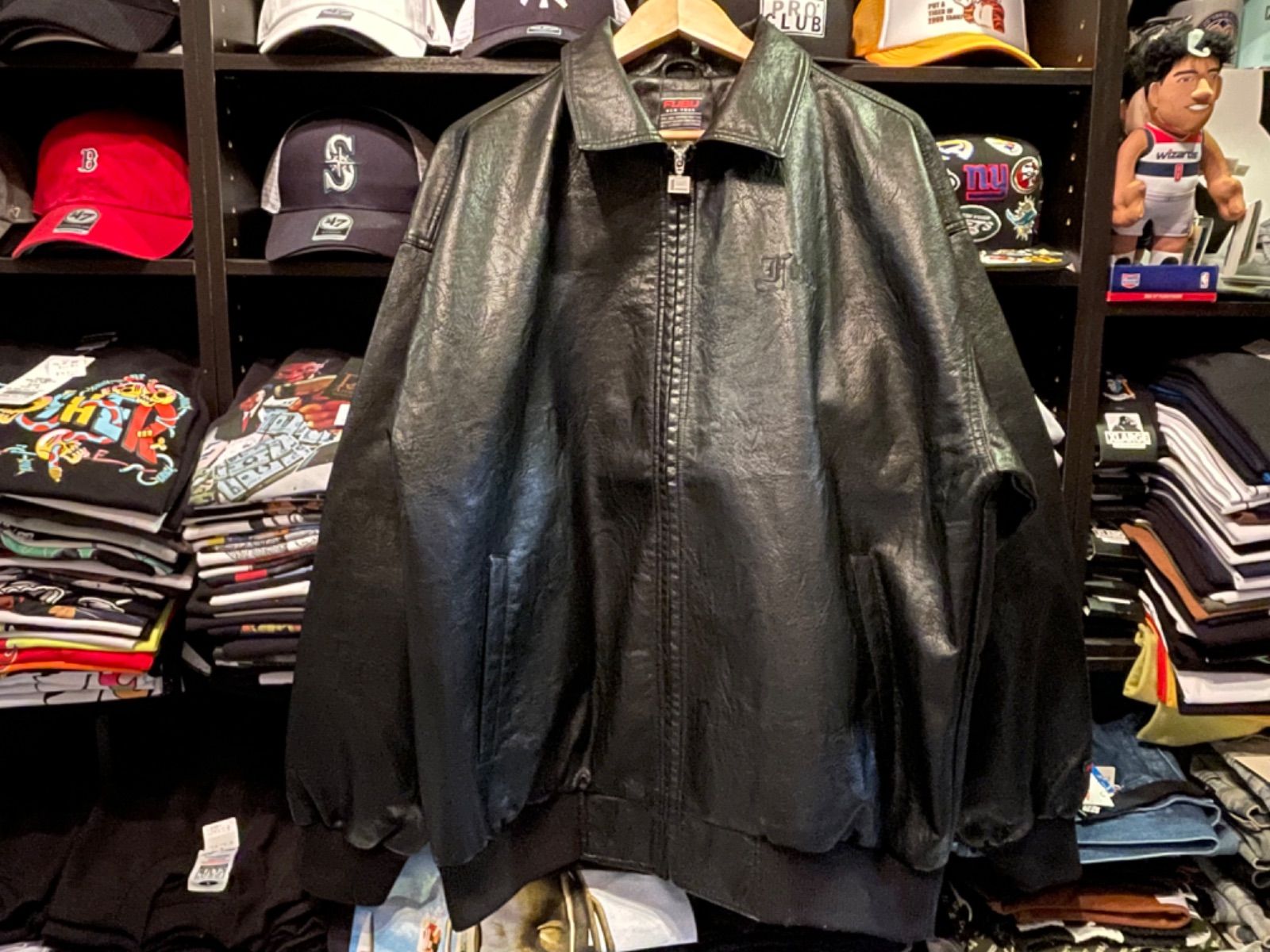 FUBU フブ BOMBER JACKET/ボンバージャケット【FAM-42302】Lサイズ 