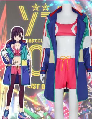 三日月閑 シズカ コスプレ 衣装 ゾン100～ゾンビになるまでにしたい100のこと～三日月閑 Cosplay ハロウィン クリスマス イベンド 文化祭 学園祭