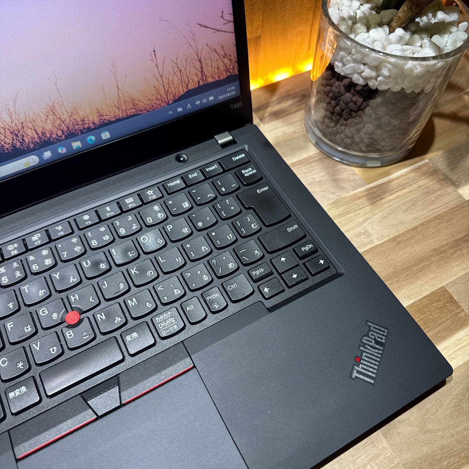 準美品24GB搭載‼️ThinkPad T495☘Ryzen7☘人気ノートパソコン 公式ショップ限定価格❣️/ 準美品《メモリ24GB搭載》ハイ
