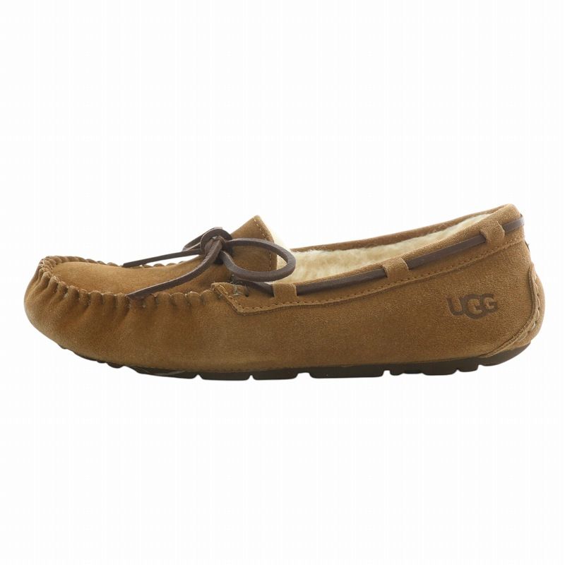 新品　UGG ブラウン モカシン 7 ダコタ 楽天市場】UGG アグ モカシン ダコタ ムートン シューズ
