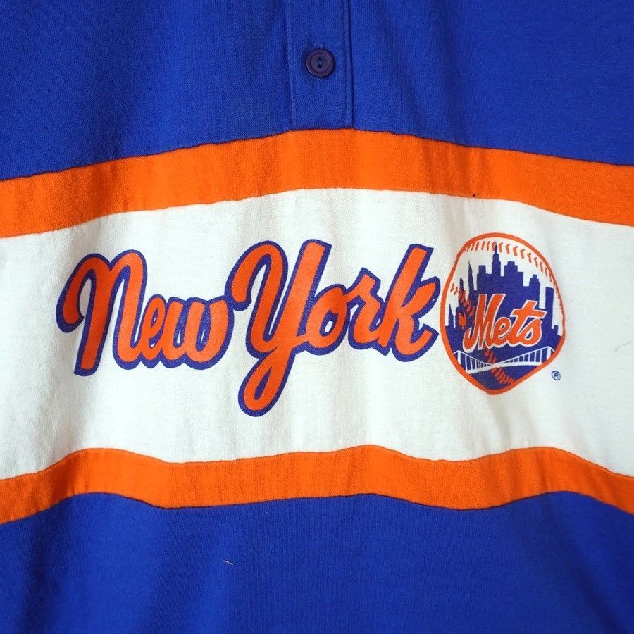 【激レア】MLBメッツMets ビンテージラグマット　USA製　野球アート 激レア】MLBメッツMets ビンテージラグマット USA製 野球アート