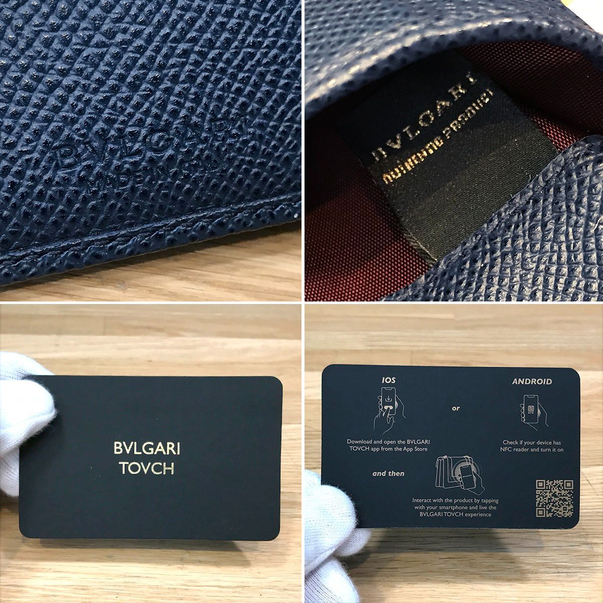 新品未使用】 ブルガリ 2つ折り コンパクト財布 ブルガリブルガリ