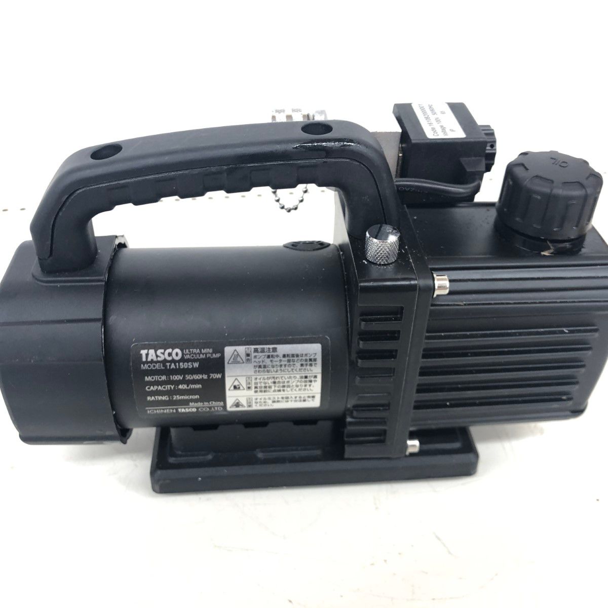 ほぼ新品未使用品】TASCO真空ポンプ TA150SW楽天市場】ДД【中古】TASCO 