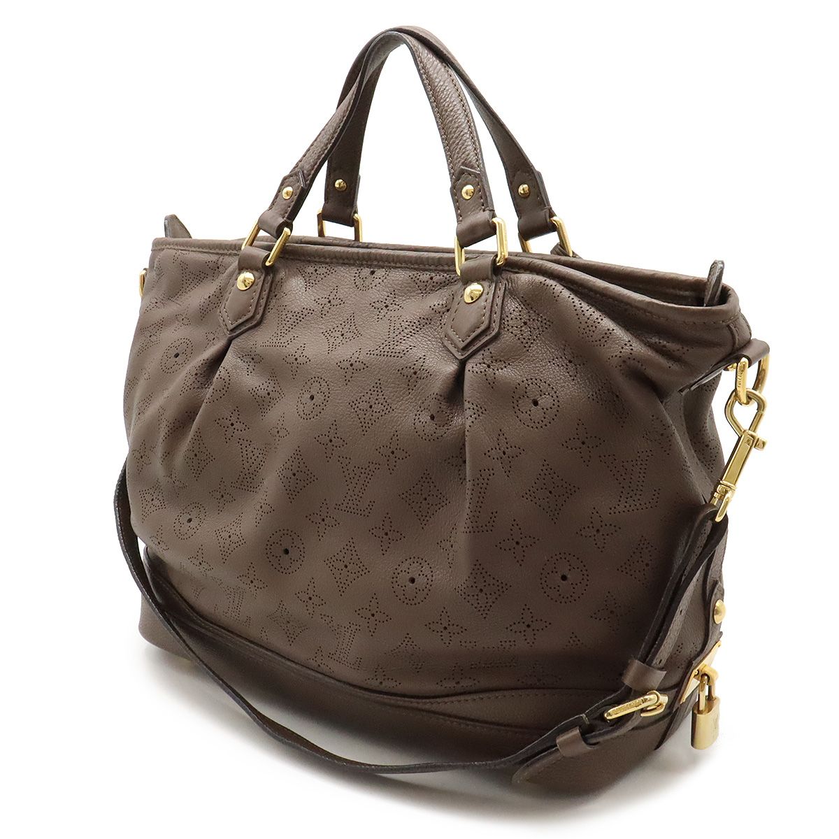 LOUIS VUITTON ルイ ヴィトン モノグラムマヒナ ステラPM ショルダー  