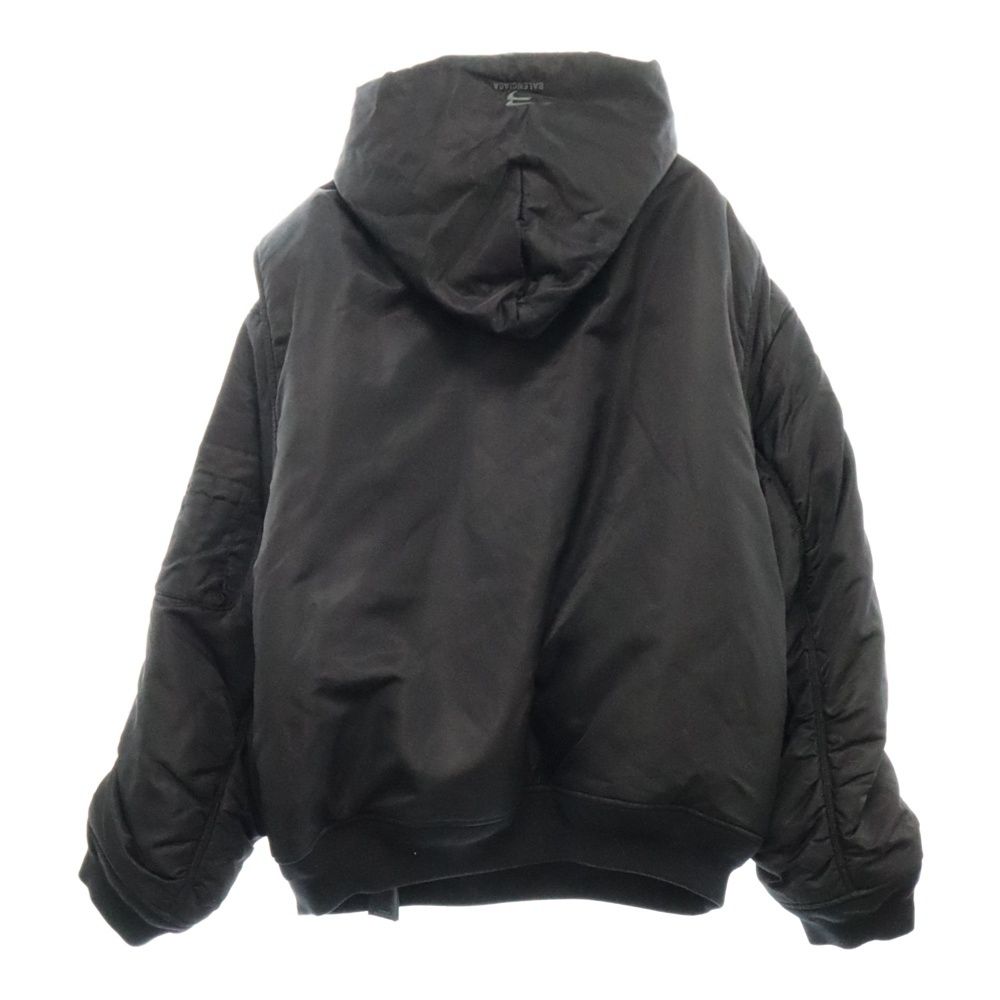 BALENCIAGA (バレンシアガ) 22AW Sporty B Pull-Over Bomber ロゴ刺繍