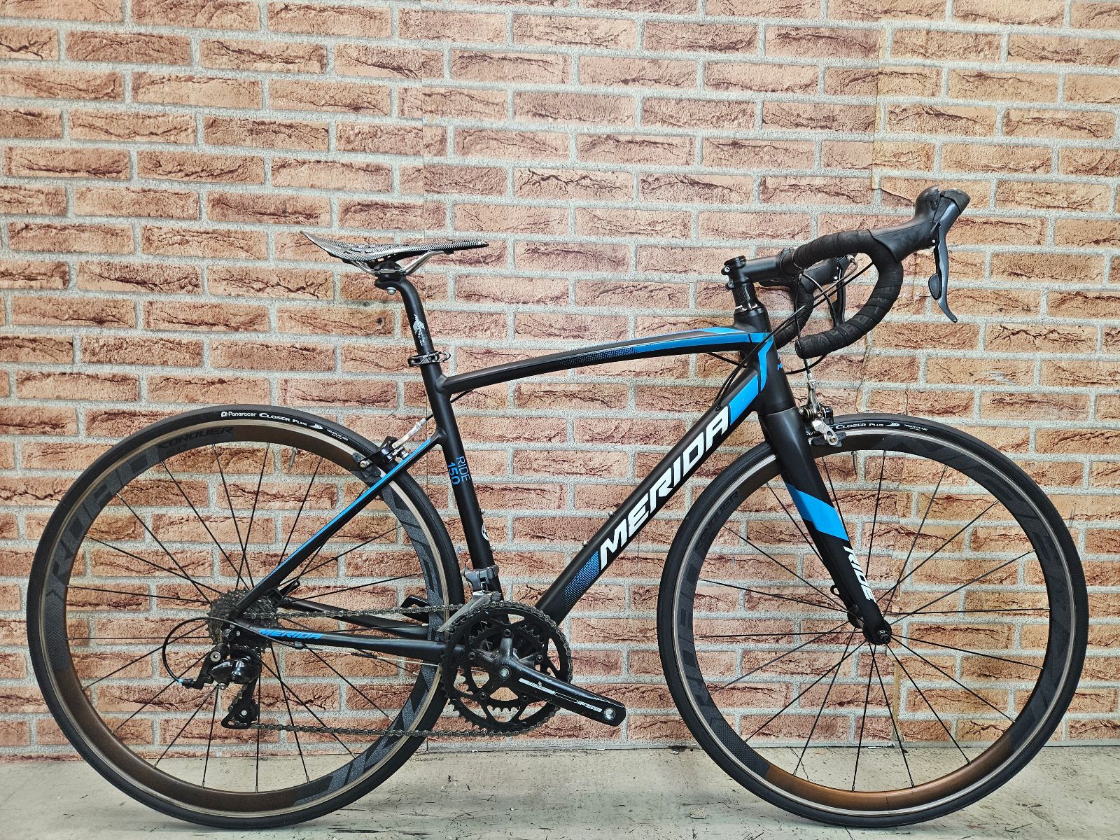 西濃運輸 発送のみ MERIDA RIDE150 Claris size 50 165-175cm 2015 メリダ ライド アルミ ロード 2×8 16段変速