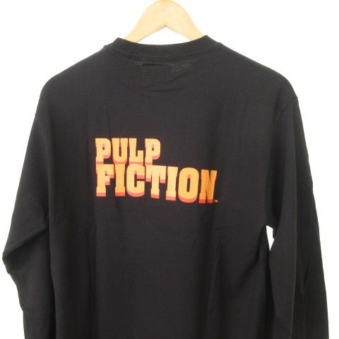 希少サイズ WACKO MARIA PULP FICTION ロンT XXL 黒 WACKO MARIA (ワコマリア) PULP FICTION / CREW NECK LONG
